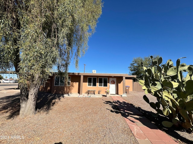 view of ranch-style home