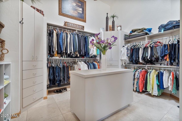 8514 E Country Club Trl, Scottsdale, AZ 85255 - spacious closet with light tile patterned floors