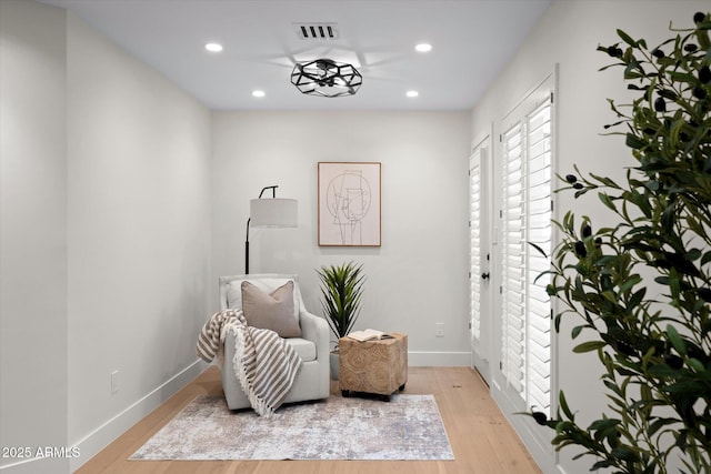 5919 N 45th St, Phoenix, AZ 85018 - sitting room featuring recessed lighting and wood finished floors