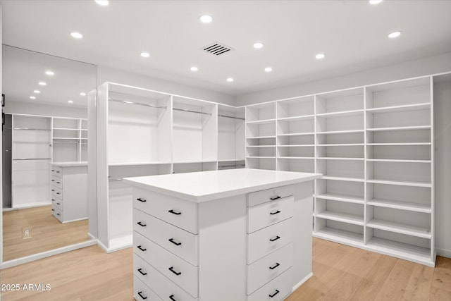 5919 N 45th St, Phoenix, AZ 85018 - walk in closet featuring light wood-style flooring