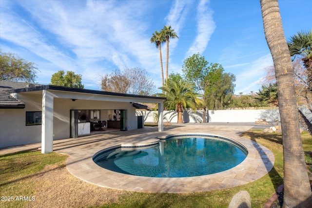 5919 N 45th St, Phoenix, AZ 85018 - view of pool with a patio area
