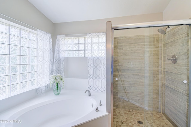 3921 W Jasper Dr, Chandler, AZ 85226 - bathroom with a shower stall and a bath