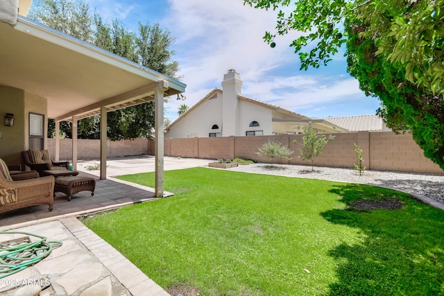 3921 W Jasper Dr, Chandler, AZ 85226 - view of yard featuring a patio