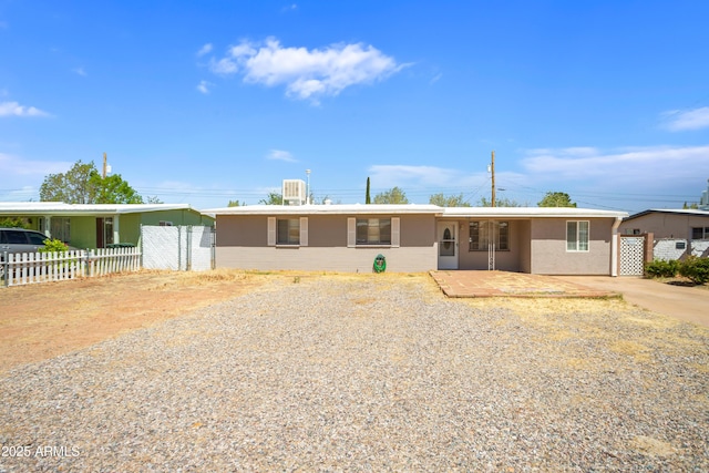 301 Whitton St, Sierra Vista, AZ 85635 - ranch-style home with fence and stucco siding
