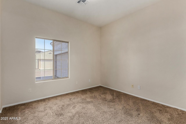 16846 N 49th Way, Scottsdale, AZ 85254 - carpeted spare room featuring baseboards