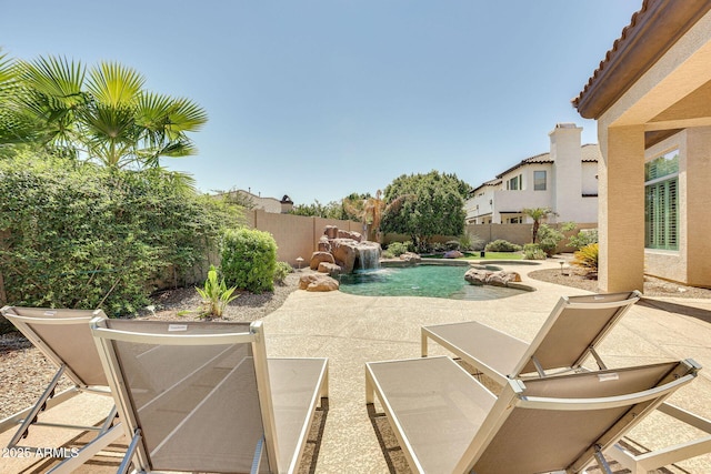 795 W Verbena Ln, Litchfield Park, AZ 85340 - view of patio / terrace featuring a fenced backyard