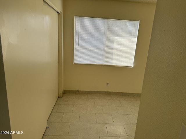 view of tiled empty room