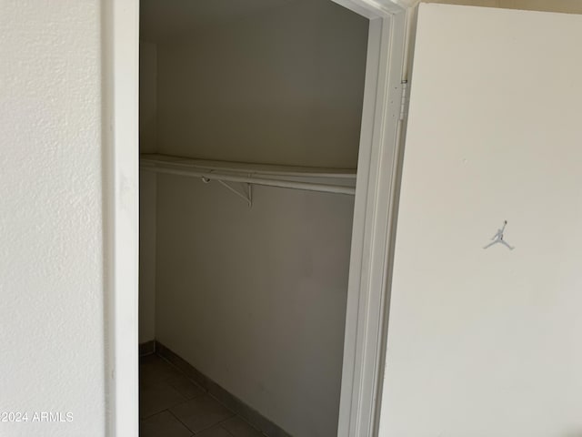 view of closet