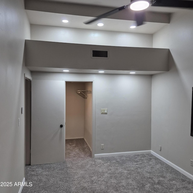 2946 N 14th St N Unit 14, Phoenix, AZ 85014 - basement with carpet floors and recessed lighting