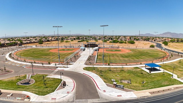 39985 W Sparks Ln, Maricopa, AZ 85138 - aerial view of a mountainous background