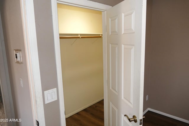 view of closet