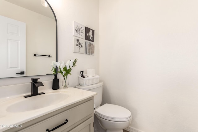 1202 E Libby St, Phoenix, AZ 85022 - half bathroom with vanity and toilet