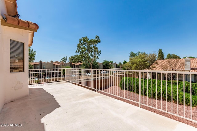 1202 E Libby St, Phoenix, AZ 85022 - view of patio / terrace with a balcony