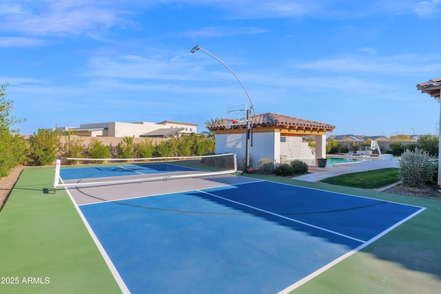 view of sport court