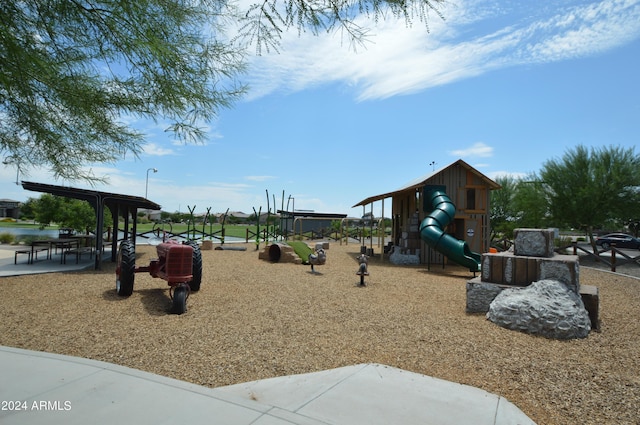 view of community playground