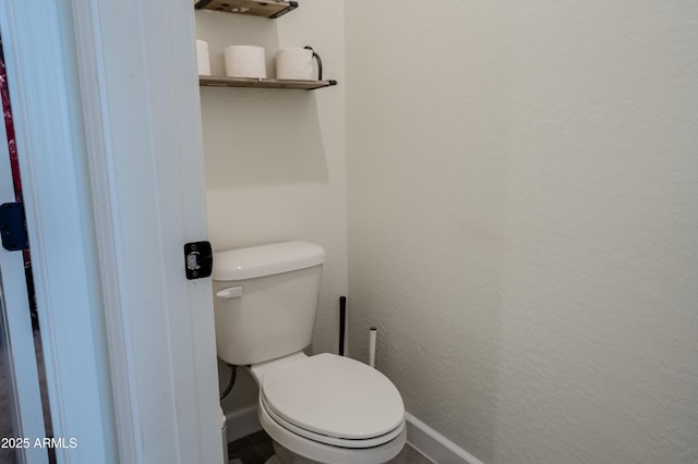 bathroom with toilet