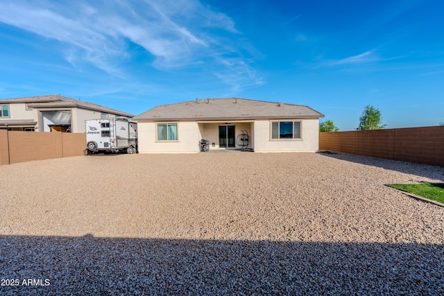 view of rear view of property