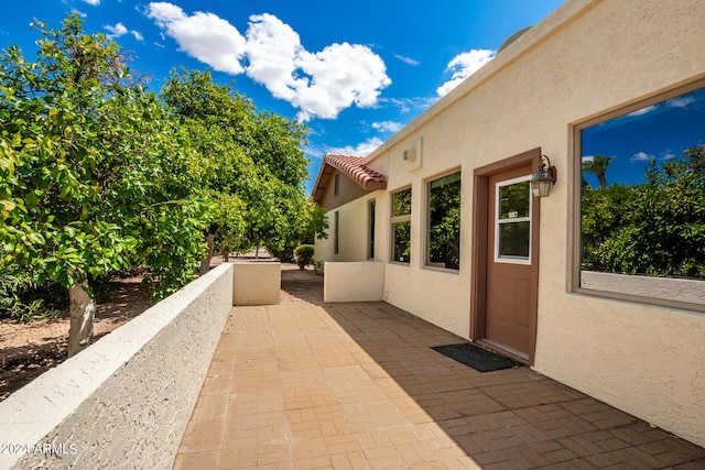 view of patio