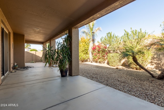 view of patio