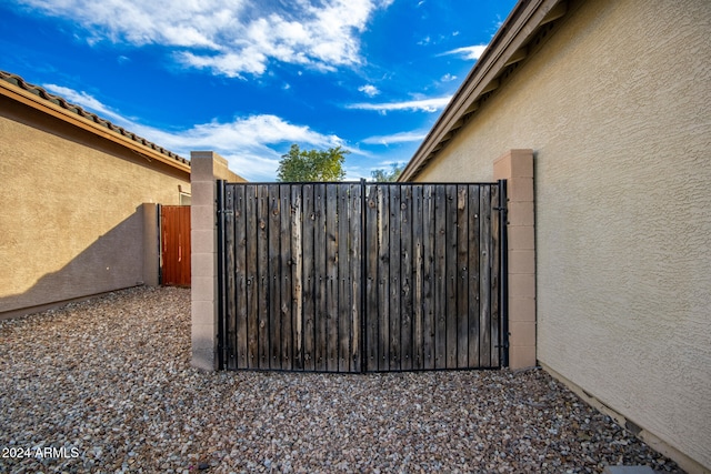 view of gate