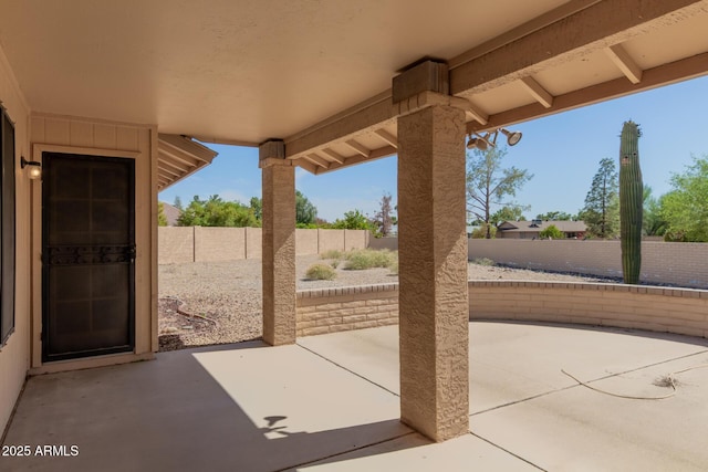 9857 W Tonto Ln, Peoria, AZ 85382 - fenced backyard with a patio area
