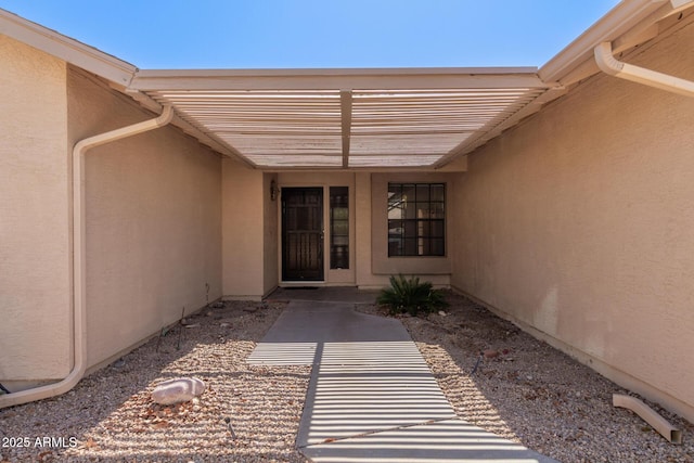 9857 W Tonto Ln, Peoria, AZ 85382 - entrance to property featuring stucco siding
