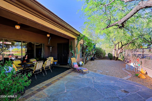 view of patio