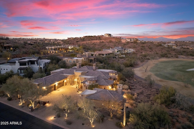 15956 E Tombstone Trl, Fountain Hills, AZ 85268 - bird's eye view featuring a residential view