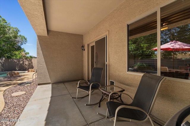 8237 W Alex Ave, Peoria, AZ 85382 - view of patio / terrace featuring fence