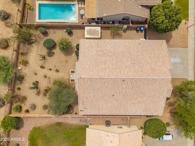 1029 E Ian Dr, Phoenix, AZ 85042 - view from above of property with a pool area
