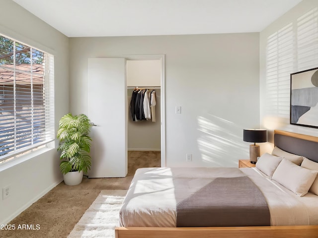 10242 N 66th Ave, Glendale, AZ 85302 - bedroom with a spacious closet, baseboards, light carpet, and a closet