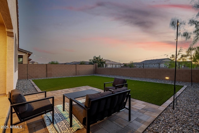 4352 N 91st Gln, Phoenix, AZ 85037 - view of patio / terrace with outdoor lounge area