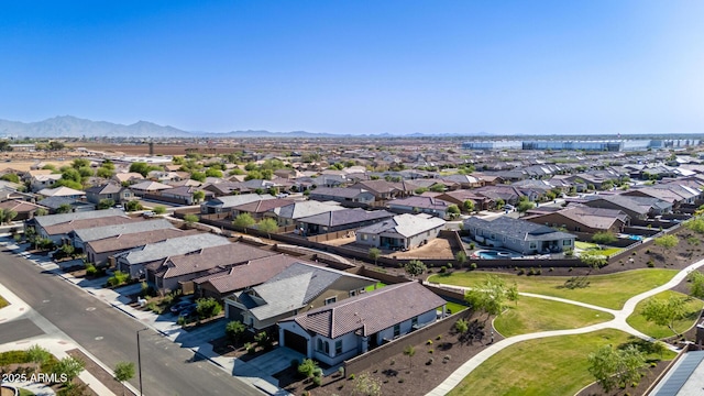 4352 N 91st Gln, Phoenix, AZ 85037 - aerial view of residential area featuring mountains