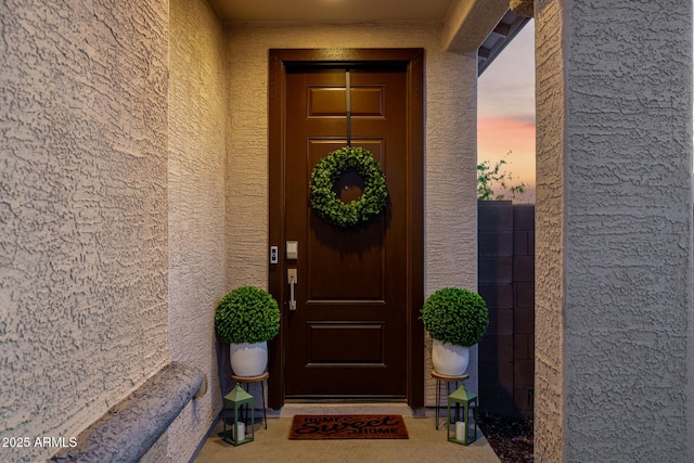 4352 N 91st Gln, Phoenix, AZ 85037 - property entrance featuring stucco siding