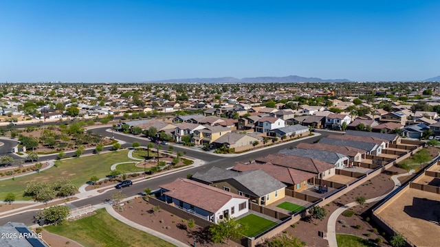 4352 N 91st Gln, Phoenix, AZ 85037 - aerial view of residential area with a mountain backdrop