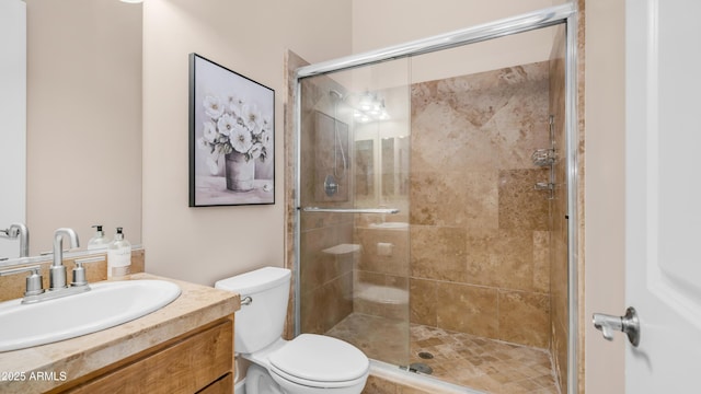 9864 E Baseline Ave, Gold Canyon, AZ 85118 - full bathroom with vanity and a stall shower