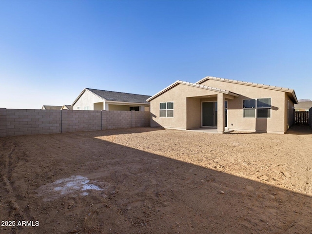 view of rear view of house