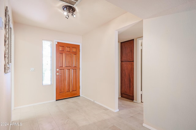 view of tiled entryway