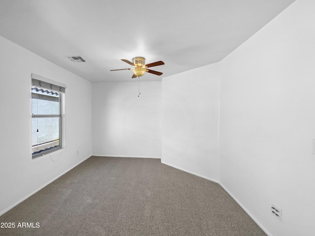 40168 W Sanders Way, Maricopa, AZ 85138 - unfurnished room with ceiling fan, carpet flooring, and baseboards