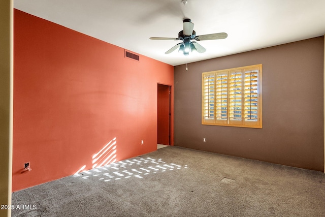9980 E Charter Oak Rd, Scottsdale, AZ 85260 - unfurnished room with carpet and ceiling fan