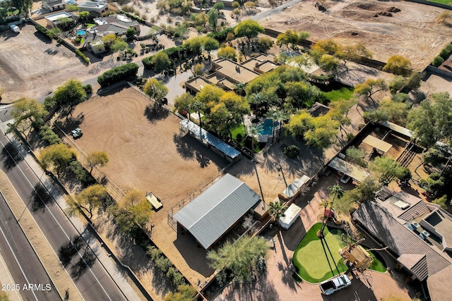 9980 E Charter Oak Rd, Scottsdale, AZ 85260 - drone / aerial view