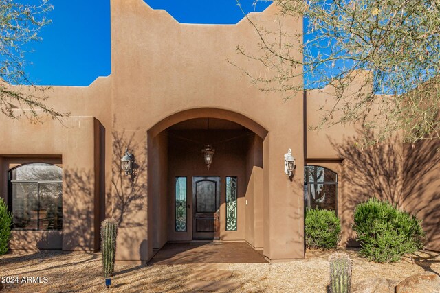 view of entrance to property