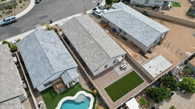 drone / aerial view