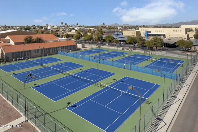 view of sport court