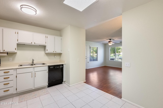14300 W Bell Rd Unit 35, Surprise, AZ 85374 - kitchen featuring a sink, open floor plan, dishwasher, and light tile patterned floors