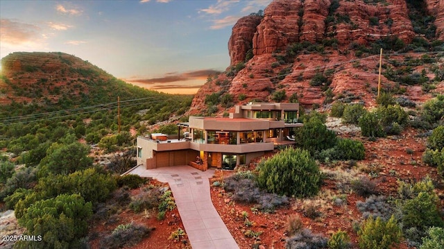 property view of mountains