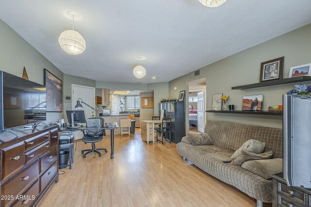 2228 N 52nd St Unit 213, Phoenix, AZ 85008 - office area with light wood finished floors
