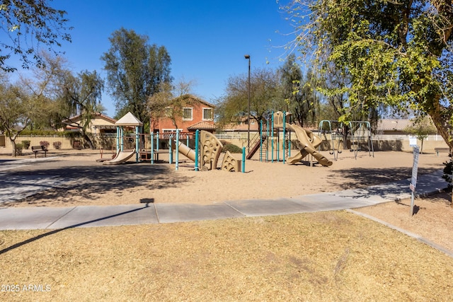 view of community play area