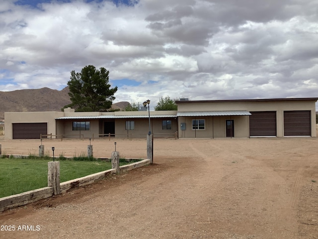 3607 E Mule Deer Rd, Pearce, AZ 85625 - view of front of home with a mountain view