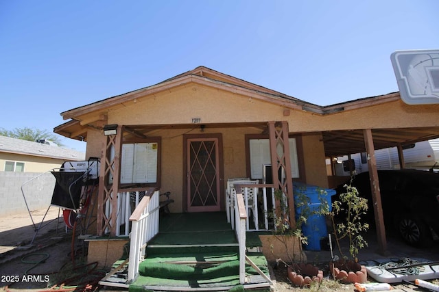 1211 E Fillmore St, Phoenix, AZ 85006 - view of front of property featuring stucco siding